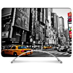 Coque Intégrale Pour MacBook Pro M4 16 Pouces Voyage Amerique USA New York Taxi