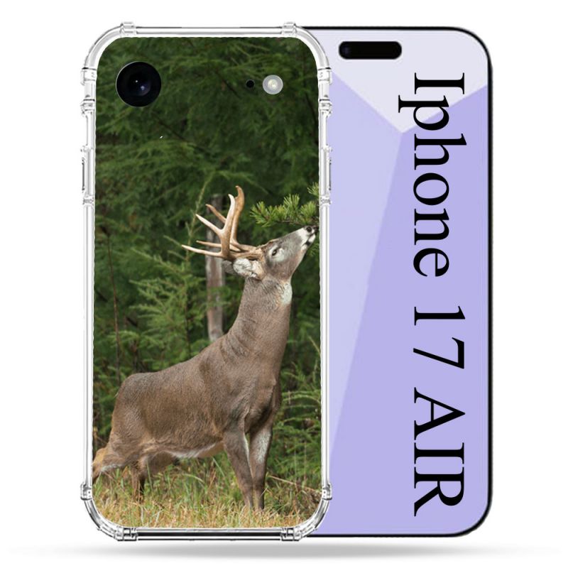 Coque Renforcée Pour Iphone 17 Air Chasse Cerf