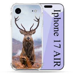 Coque Renforcée Pour Iphone 17 Air Chasse Chevreuil Montagne