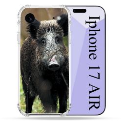 Coque Renforcée Pour Iphone 17 Air Chasse Sanglier bois