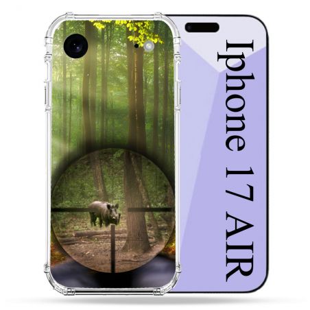 Coque Renforcée Pour Iphone 17 Air Chasse Sanglier Viseur
