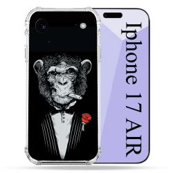 Coque Renforcée Pour Iphone 17 Air Decale Singe Mafia