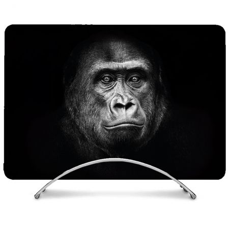 Coque Intégrale Pour MacBook Pro M4 14 Pouces Animal Gorille Noir