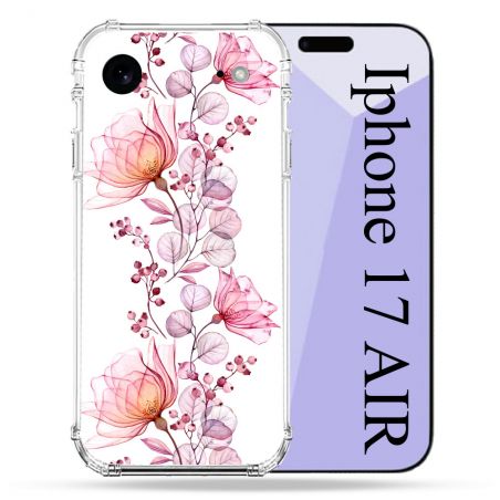 Coque Renforcée Pour Iphone 17 Air Fleur Eclosion