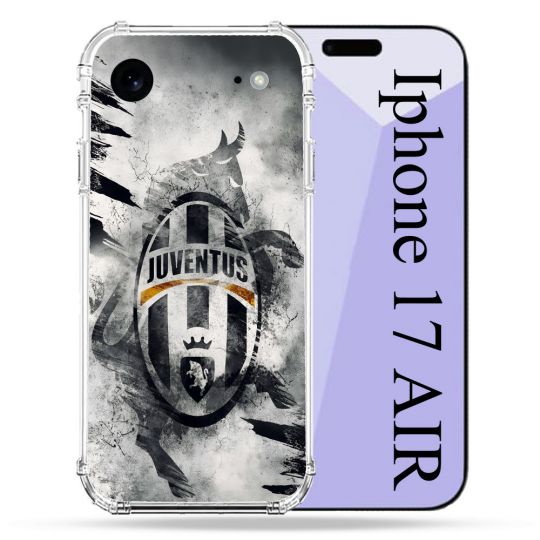 Coque Renforcée Pour Iphone 17 Air Foot Juventus Turin