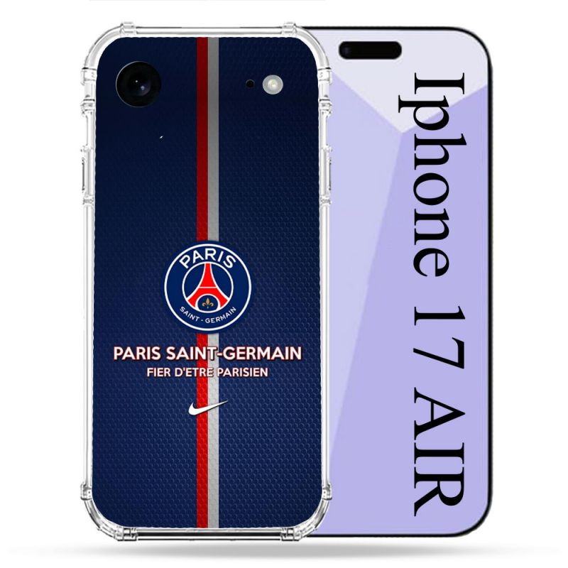 Coque Renforcée Pour Iphone 17 Air Foot PSG Fier