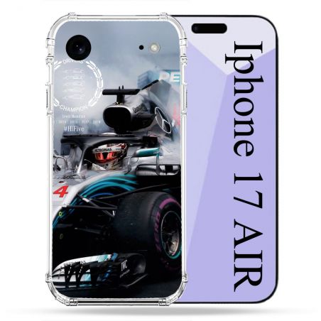 Coque Renforcée Pour Iphone 17 Air Formule 1 F1 Mercedes Petronas
