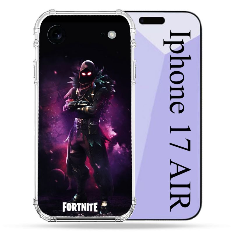 Coque Renforcée Pour Iphone 17 Air Fortnite Raven