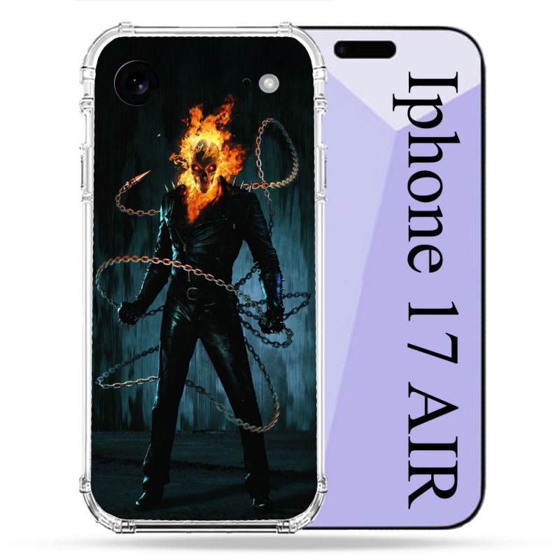 Coque Renforcée Pour Iphone 17 Air Ghost Rider