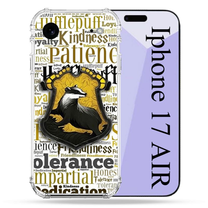 Coque Renforcée Pour Iphone 17 Air Harry Potter Poursouffle