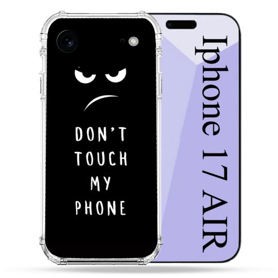 Coque Renforcée Pour Iphone 17 Air Humour Don't Touch