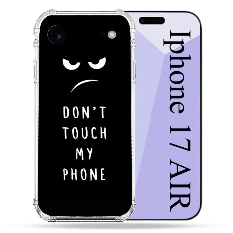 Coque Renforcée Pour Iphone 17 Air Humour Don't Touch