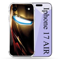 Coque Renforcée Pour Iphone 17 Air Iron Man Casque