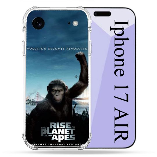 Coque Renforcée Pour Iphone 17 Air La Planete Des Singes