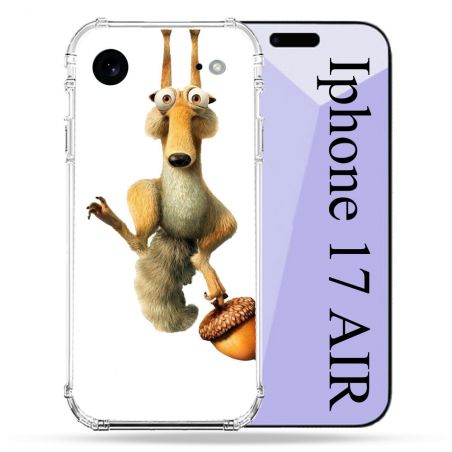 Coque Renforcée Pour Iphone 17 Air L'âge de Glace Scratch Suspendu