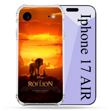 Coque Renforcée Pour Iphone 17 Air Le Roi Lion Affiche