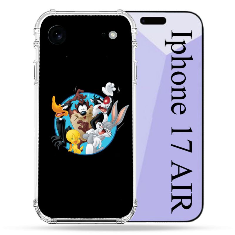 Coque Renforcée Pour Iphone 17 Air Looney Tunes