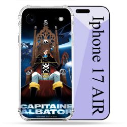 Coque Renforcée Pour Iphone 17 Air Manga Capitaine Albator