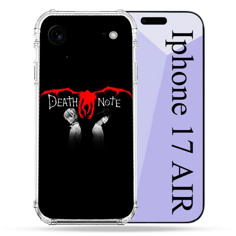 Coque Renforcée Pour Iphone 17 Air Manga Death Note Noir