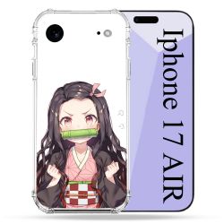 Coque Renforcée Pour Iphone 17 Air Manga Demon Slayer Nezuko
