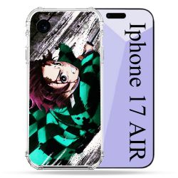 Coque Renforcée Pour Iphone 17 Air Manga Demon Slayer Tanjiro