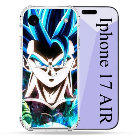 Coque Renforcée Pour Iphone 17 Air Manga Dragon Ball Gogeta Visage