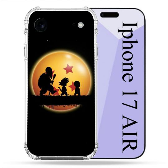 Coque Renforcée Pour Iphone 17 Air Manga Dragon Ball Vintage