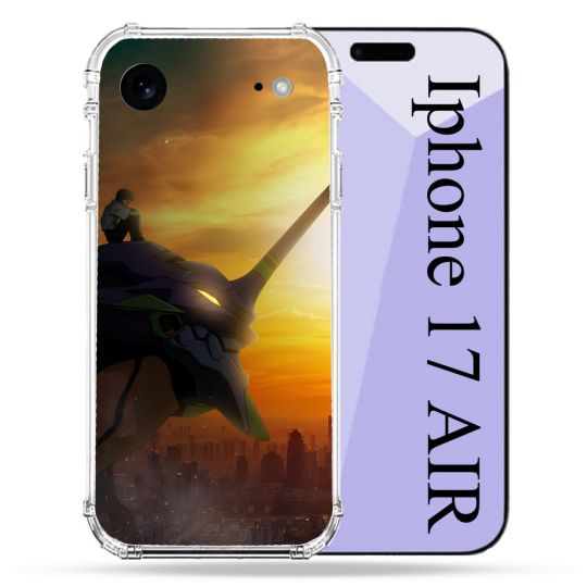Coque Renforcée Pour Iphone 17 Air Manga Evangelion