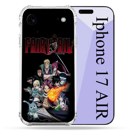Coque Renforcée Pour Iphone 17 Air Manga Fairy Tail Logo Team
