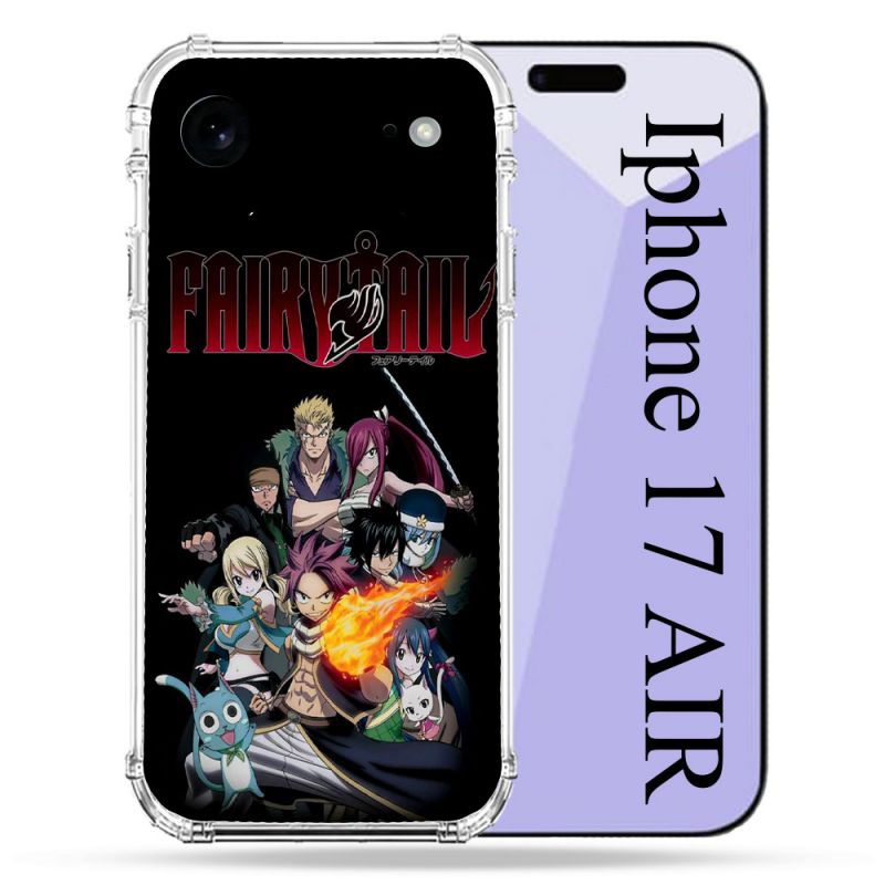 Coque Renforcée Pour Iphone 17 Air Manga Fairy Tail Logo Team