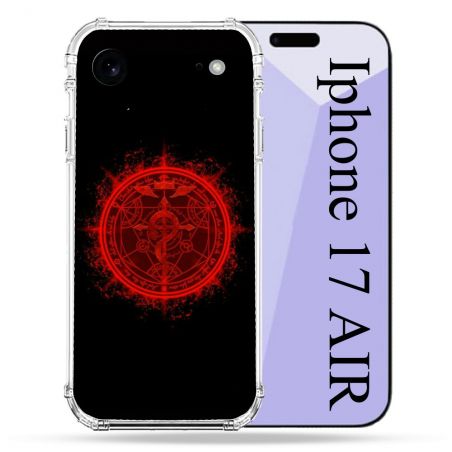 Coque Renforcée Pour Iphone 17 Air Manga Fullmetal Alchemist Logo