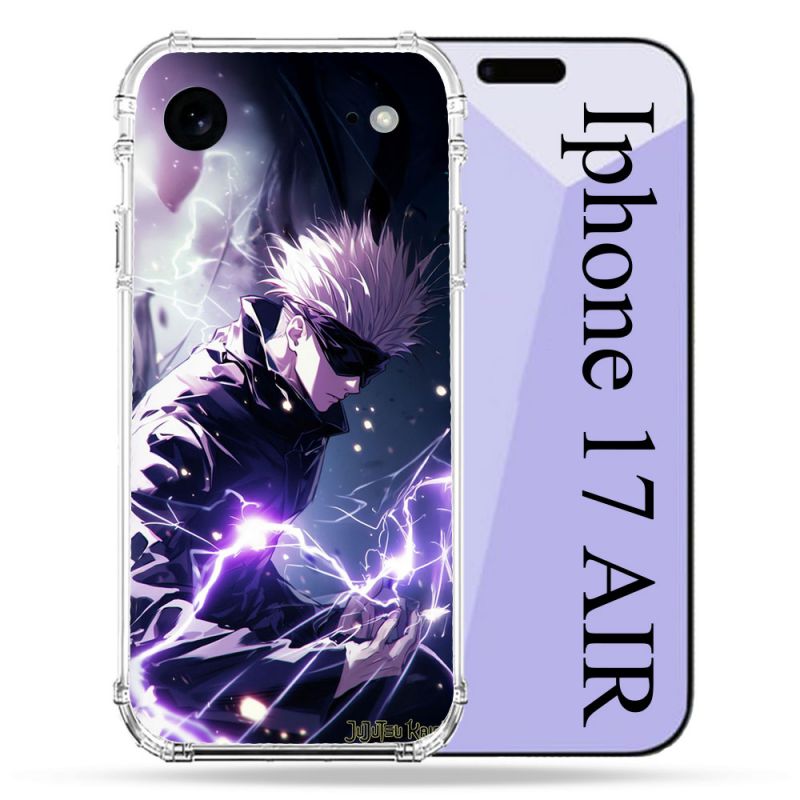 Coque Renforcée Pour Iphone 17 Air Manga Jujutsu Kaisen Gojo Saturo