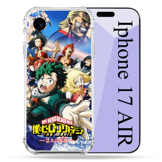 Coque Renforcée Pour Iphone 17 Air Manga My Hero Academia Affiche