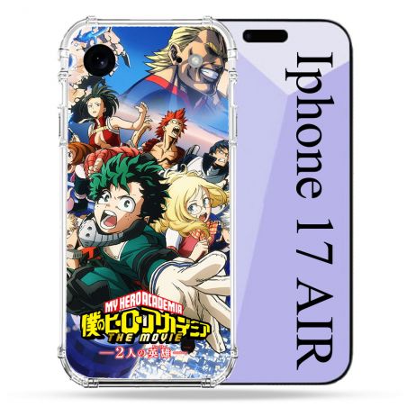 Coque Renforcée Pour Iphone 17 Air Manga My Hero Academia Affiche