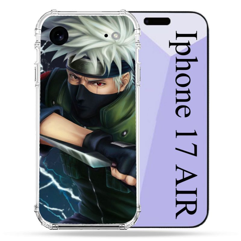 Coque Renforcée Pour Iphone 17 Air Manga Naruto Kakashi