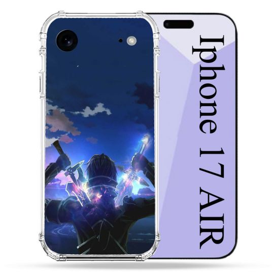 Coque Renforcée Pour Iphone 17 Air Manga SAO sword Art Online Epee