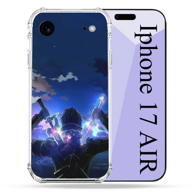 Coque Renforcée Pour Iphone 17 Air Manga SAO sword Art Online Epee