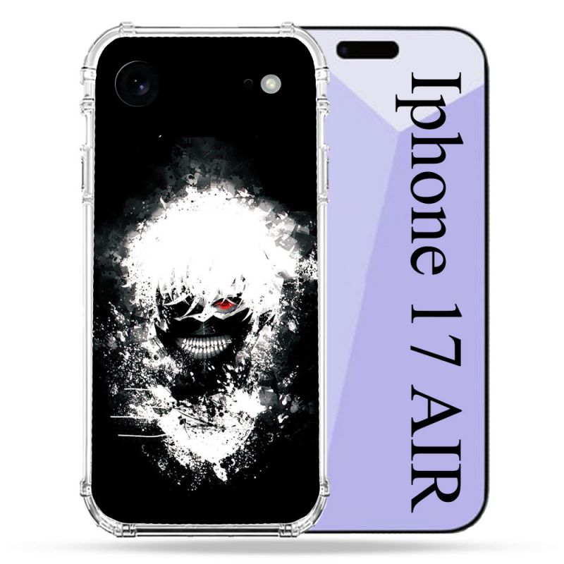 Coque Renforcée Pour Iphone 17 Air Manga Tokyo Ghoul Kaneki Tag