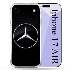 Coque Renforcée Pour Iphone 17 Air Mercedes Carbone