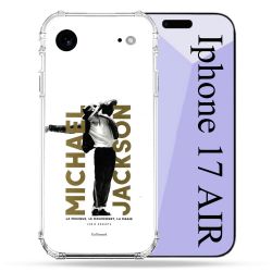 Coque Renforcée Pour Iphone 17 Air Michael Jackson Blanc