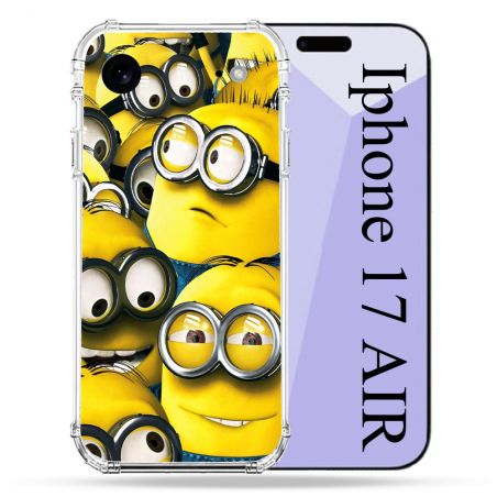Coque Renforcée Pour Iphone 17 Air Minions Groupe