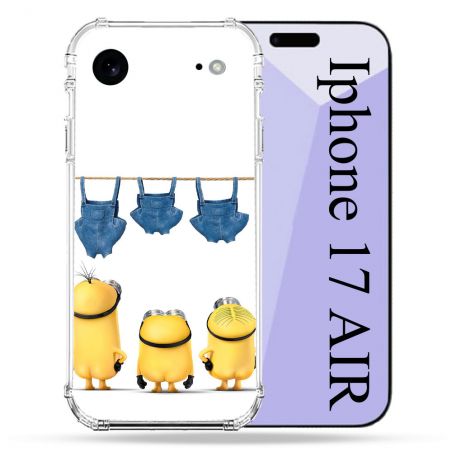 Coque Renforcée Pour Iphone 17 Air Minions Nus