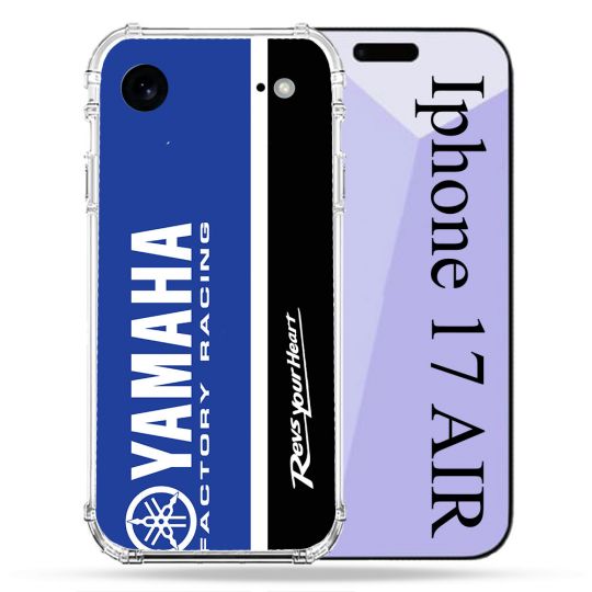 Coque Renforcée Pour Iphone 17 Air Moto Yamaha