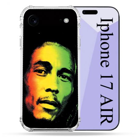 Coque Renforcée Pour Iphone 17 Air Musique Bob Marley 2