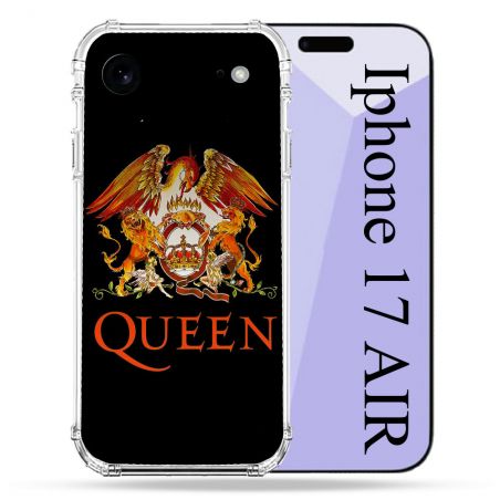 Coque Renforcée Pour Iphone 17 Air Musique Rock Queen