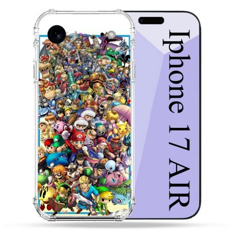Coque Renforcée Pour Iphone 17 Air Nintendo