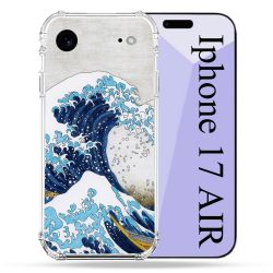 Coque Renforcée Pour Iphone 17 Air Peinture La Grande Vague