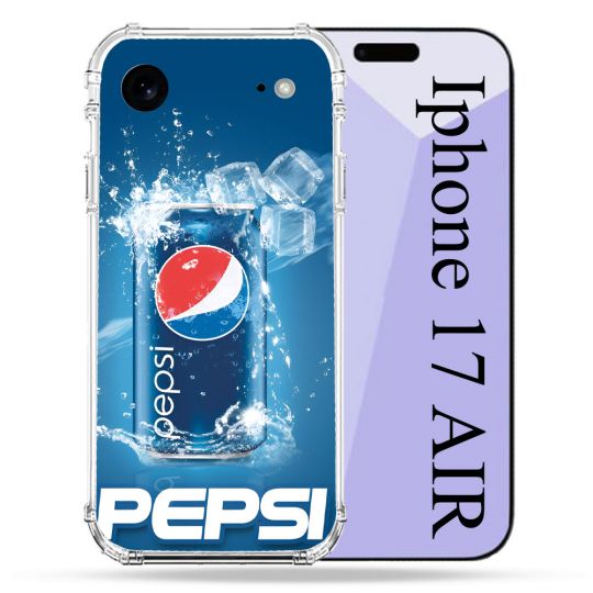 Coque Renforcée Pour Iphone 17 Air Pepsi