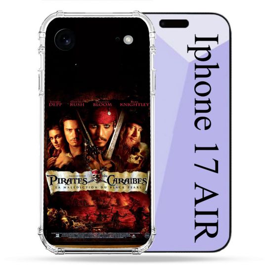 Coque Renforcée Pour Iphone 17 Air Pirate Des Caraibes