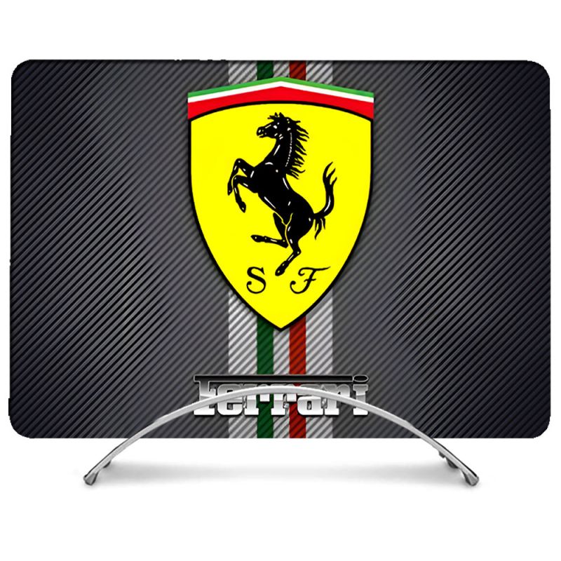 Coque Intégrale Pour MacBook Pro M4 14 Pouces Ferrari Carbone